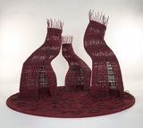 Dwelling by Chanakya School contemporary artwork textile