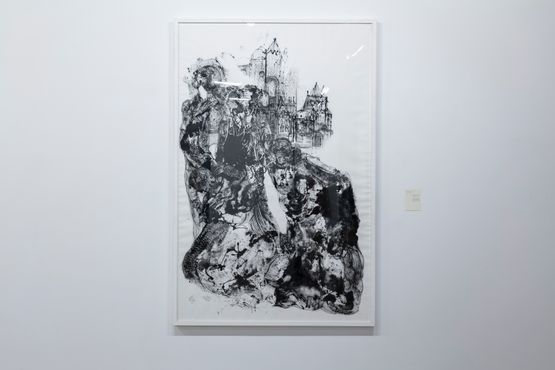 Mourning IV - Paris by Kevork Mourad contemporary artwork Painting