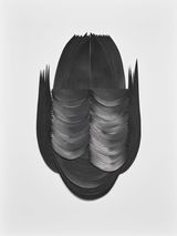 Dreams of Layered Half-Closing Darkness Slashing Me by Sueyon Hwang contemporary artwork works on paper drawing