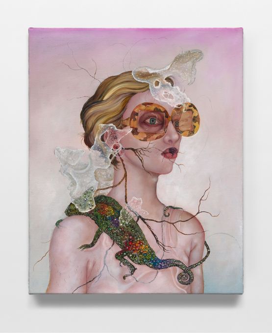 The Changeling by Anj Smith contemporary artwork Painting