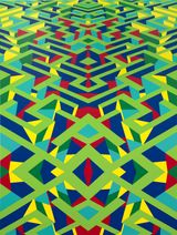 The Central Axis by Xu Qu contemporary artwork painting