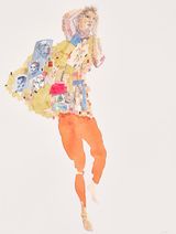 Embodied Memorial by Clive Van Den Berg contemporary artwork works on paper