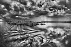 River landscape estuary of the Jau River Jau National Park state of Amazonas Brazil by Sebastiao Salgado contemporary artwork Photography