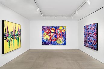 Contemporary art exhibition Kenny Scharf MYTHOLOGEEZ at TOTAH New York United States