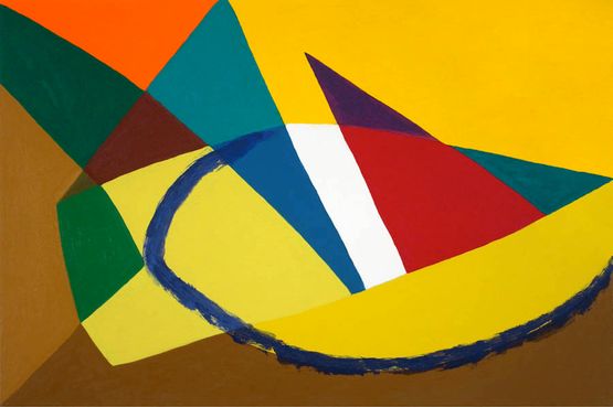 Untitled by Harriet Korman contemporary artwork Painting