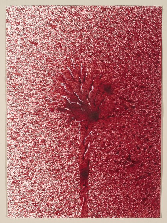 Survived by Imran Qureshi contemporary artwork Painting