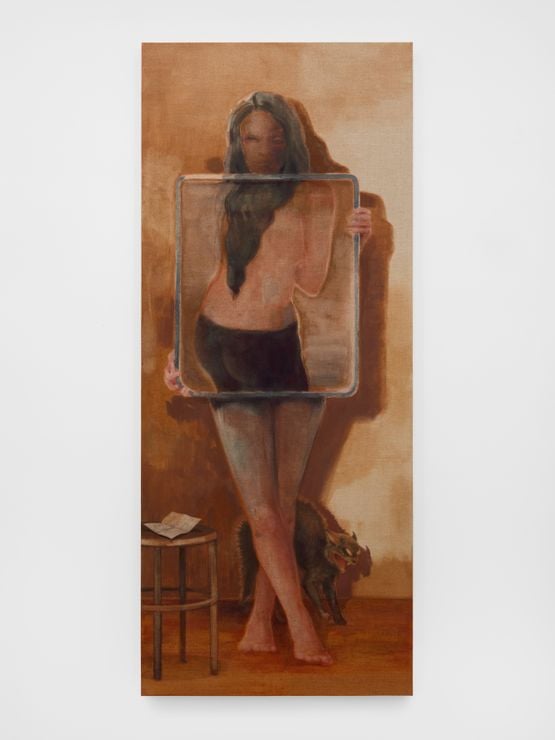 Untitled by Lisa Brice contemporary artwork Painting