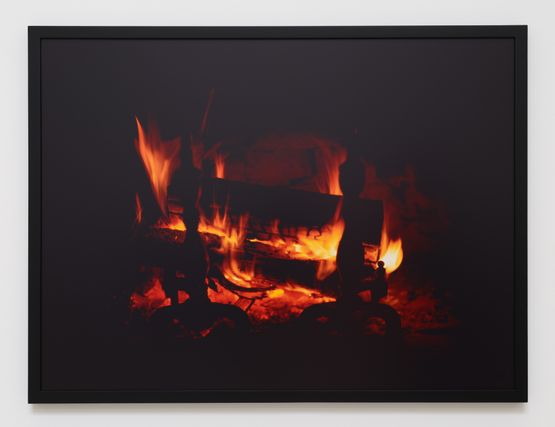 Fire by Sarah Charlesworth contemporary artwork Photography