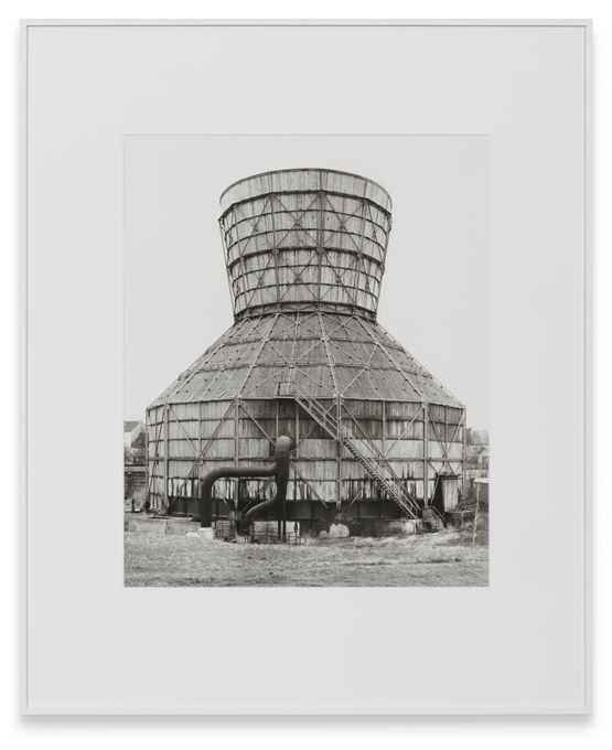 Cooling Tower Dortmund D by Bernd  Hilla Becher contemporary artwork Photography