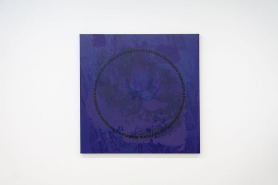 Surrogate Activities II by Alexandra Peters contemporary artwork Painting