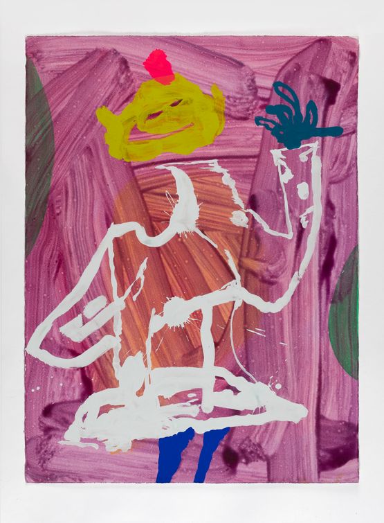 ready to dissolve too many takes by Tom Polo contemporary artwork Painting