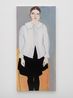Bella in a White Blouse by Chantal Joffe contemporary artwork Painting