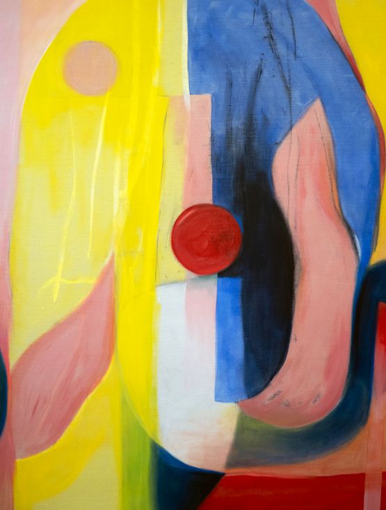 The inner by Caroline Denervaud contemporary artwork Painting