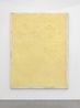 Untitled yellow painting by Lawrence Carroll contemporary artwork Mixed Media