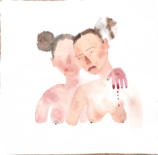 Yn ysbryd in spirit by Anya Paintsil contemporary artwork Works on Paper
