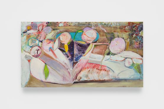 Peonies by Gabriella Boyd contemporary artwork Painting