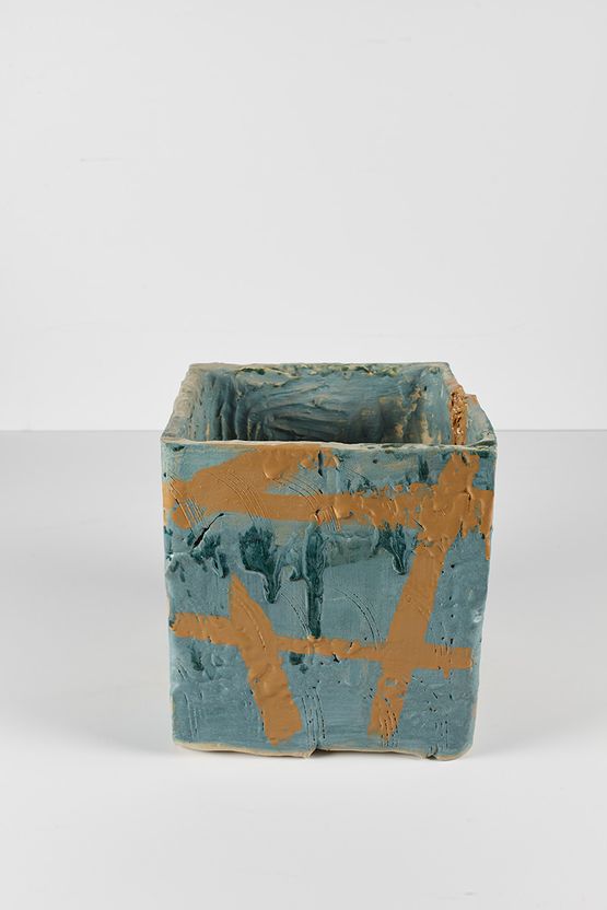 Untitled Ugly Pot by Rashid Johnson contemporary artwork
