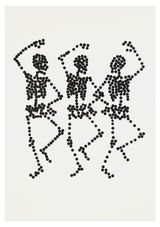 Dance to Dust Drawings 16 by Carlos Amorales contemporary artwork works on paper
