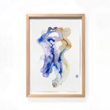 Human Beast Ghost by Wang Haiyang contemporary artwork painting works on paper