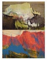 Contact by James Lavadour contemporary artwork painting