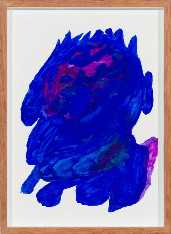 the understudy blue beacon by Tom Polo contemporary artwork Painting