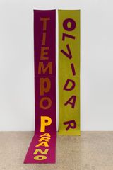 Tiempo para no olvidar Time not to forget by Nadia Hernandez contemporary artwork textile