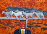 The Father by Jung Kangja contemporary artwork painting