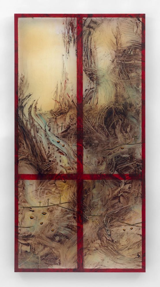 Untitled Enigma no. 2 by KV Duong contemporary artwork Painting