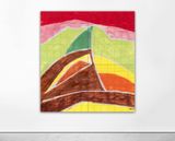 Mont Tamalpais II by Etel Adnan contemporary artwork sculpture