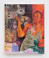 Knowledge In Swallowed Spaces Conocimiento Dentro De Lo Profundo by Daphne Arthur contemporary artwork painting