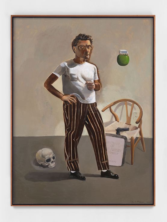 Portrait of an Artist by Kent Oconnor contemporary artwork Painting
