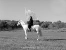 The Hero by Marina Abramovic contemporary artwork Moving Image