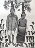 The Future of Indigenous Peoples 5 by Joydeb Roaja contemporary artwork Works on Paper