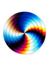 Chromadynamica Manipulable 23 by Felipe Pantone contemporary artwork mixed media sculpture works on paper