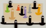 Black Forms are Floating by Sadamasa Motonaga contemporary artwork print works on paper