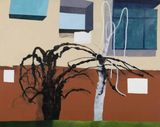 Two Trees Big by Miao Miao contemporary artwork painting