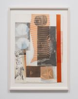 Arcanum II by Robert Rauschenberg contemporary artwork textile works on paper