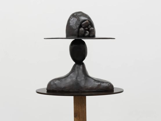 You are her by Enrico David contemporary artwork Sculpture