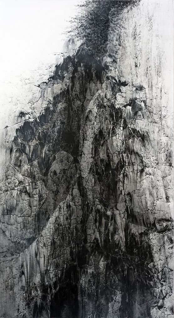 Cliff 27 by Hiroshi Senju contemporary artwork Painting
