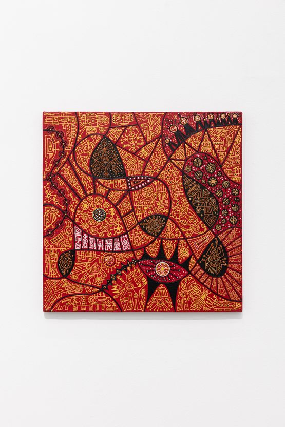 Super String by Vio Choe contemporary artwork Painting