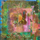 Regents Park Gloucester Gate April by Adrian Berg contemporary artwork painting