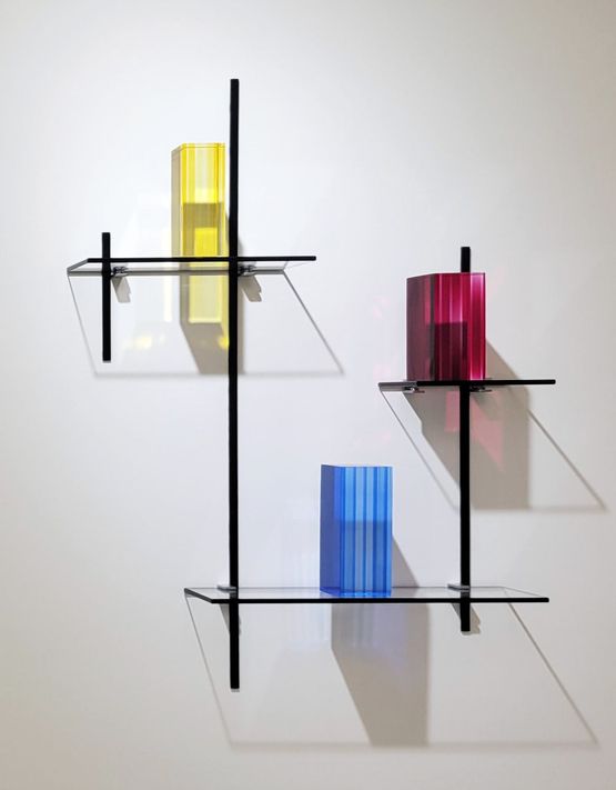 Mondrian Hommage 2 by Bongchull Shin contemporary artwork Sculpture