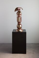 Red Blot removed by Jason Bailer Losh contemporary artwork sculpture