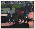 For the Greater Good White Ground by Reggie Burrows Hodges contemporary artwork Painting