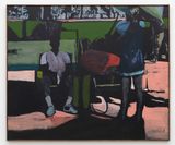 For the Greater Good White Ground by Reggie Burrows Hodges contemporary artwork drawing painting works on paper