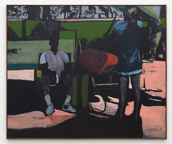 For the Greater Good White Ground by Reggie Burrows Hodges contemporary artwork Painting