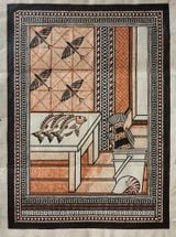 The Fisherman Returns to Banaras by Robin White contemporary artwork textile