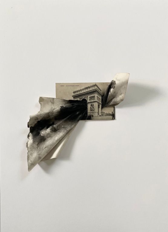 From the series Unstable Monuments by Lucia Tallova contemporary artwork Works on Paper