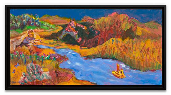 Untitled 5 by Archie Rand contemporary artwork Painting
