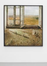 Cypress Day by Yuval Yairi contemporary artwork print